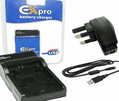 Ex-Pro Toshiba Camileo EZi-Power USB Charger with USB Cable amp; Mains Charger [See Description for Models]
